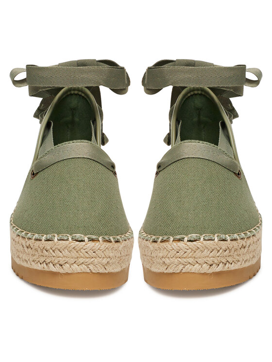 DeeZee Espadrilky DeeZee ZYLS093 Zelená