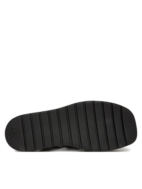 Calvin Klein Jeans Sandali Calvin Klein Jeans Sq Molded Sdl Fisherman Mg Wn YW0YW01700 Nero