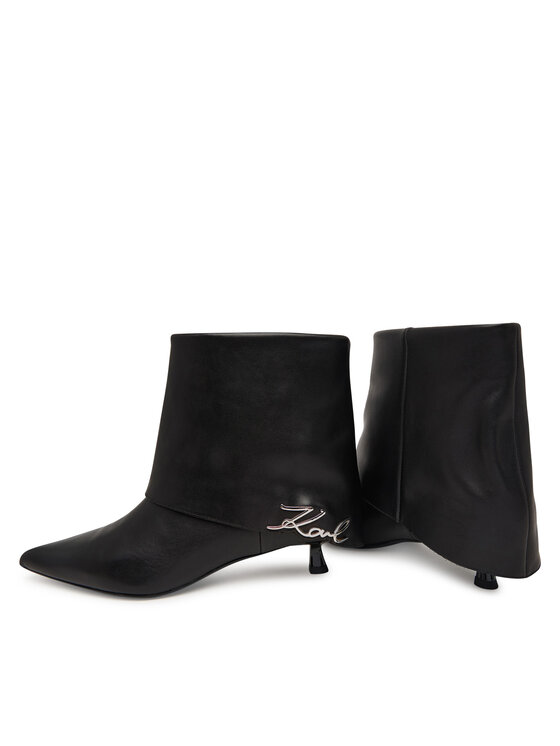 KARL LAGERFELD Ботильйони KARL LAGERFELD KL30141 Чорний