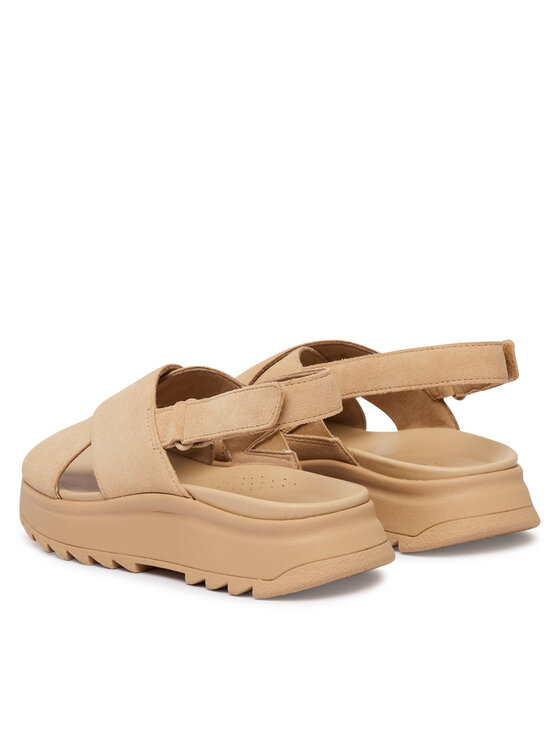 Clarks Босоніжки Clarks DashLite Wish 26185883 Бежевий