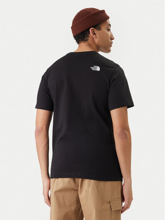 The North Face The North Face Camiseta Mountain Line NF0A8GUX Negro Regular Fit