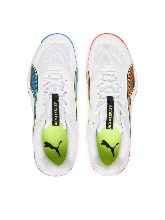 Puma Scarpe indoor Puma Accelerate Pro 4 Game On 108889 01 Bianco