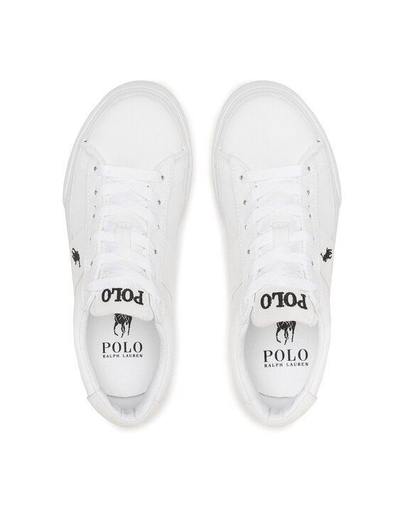 Polo Ralph Lauren Sneakersy Polo Ralph Lauren Sayer 816893734003 Biela