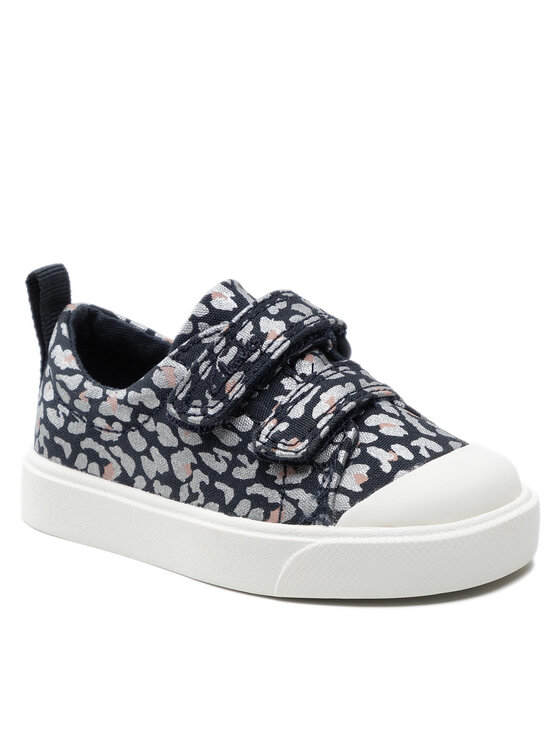 Clarks Кеди Clarks City Bright T. 261652036 Cиній