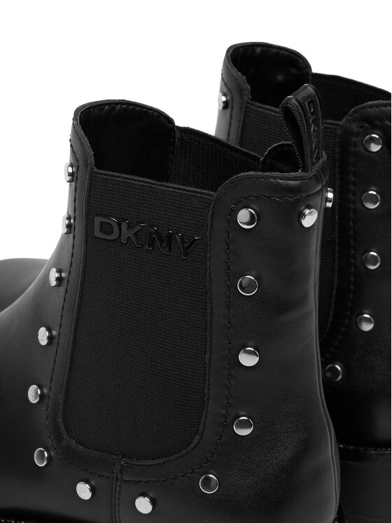 DKNY Kotníková obuv s elastickým prvkem DKNY Shelah K4534178 Černá