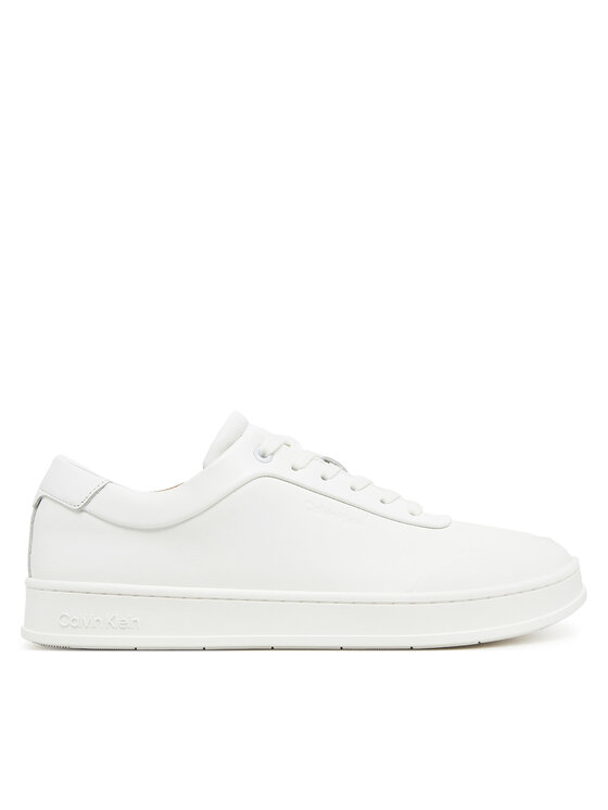Calvin Klein Sneakers Calvin Klein Low Top Lace Up Oxford Rubb Lth HM0HM01708 Alb