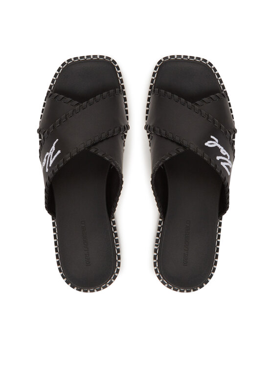 KARL LAGERFELD Шльопанці KARL LAGERFELD Kleo KL81372 Чорний