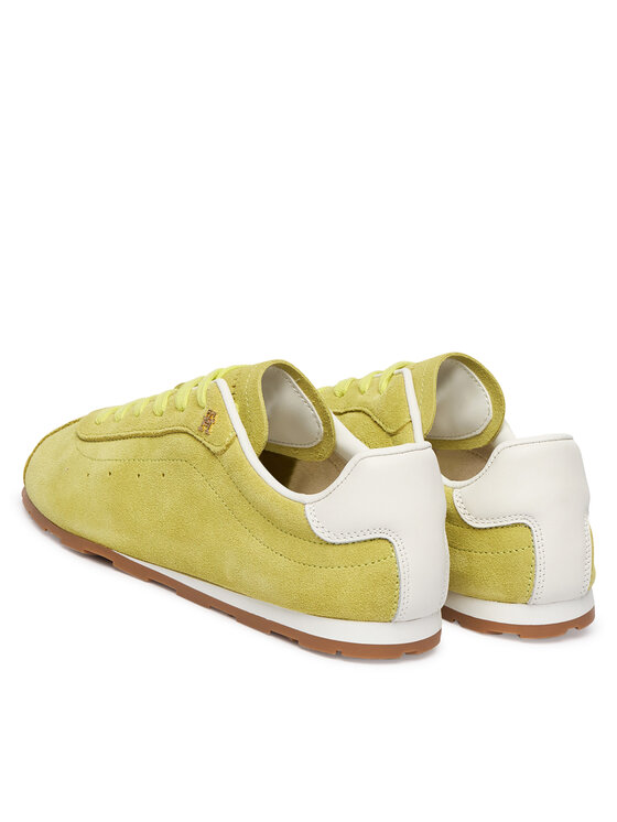 Tommy Hilfiger Snīkeri Tommy Hilfiger Th Bella Low Runner Suede FW0FW09189 Zaļš