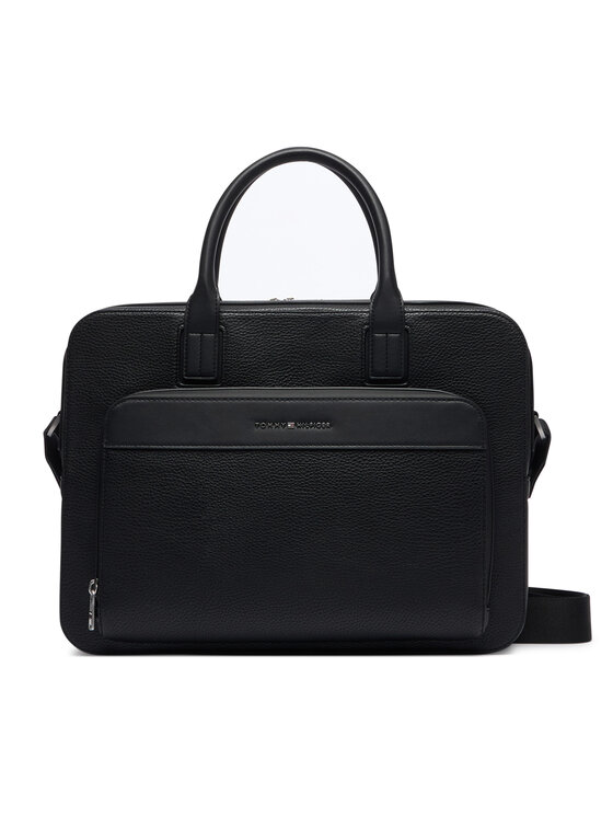 Tommy Hilfiger Brašna na notebook Tommy Hilfiger Th Central Slim Computer Bag AM0AM14730 Černá