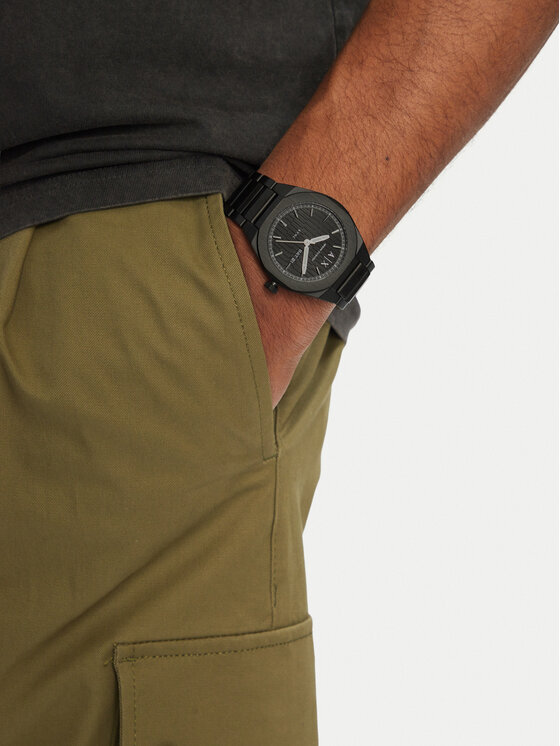 Armani Exchange Годинник Armani Exchange Sync AX4301 Чорний