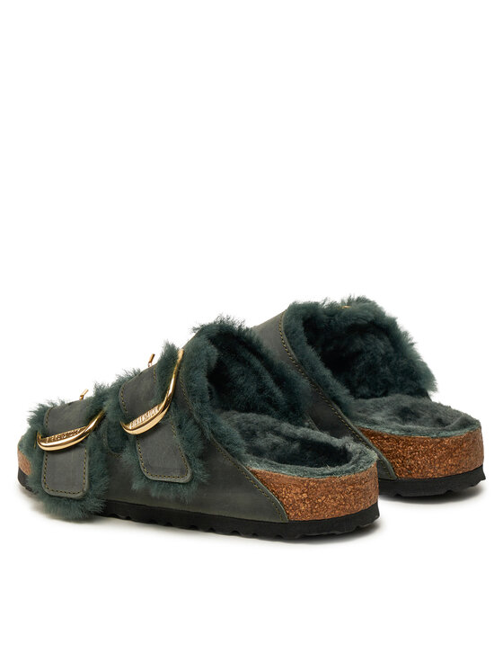 Birkenstock Iešļūcenes Birkenstock Arizona Bb Shearling Leoi 1028070 Zaļš