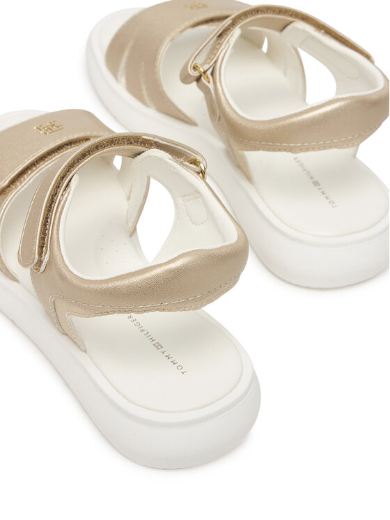 Tommy Hilfiger Sandale Tommy Hilfiger Velcro Sandal T1A2-34275-1372 Auriu
