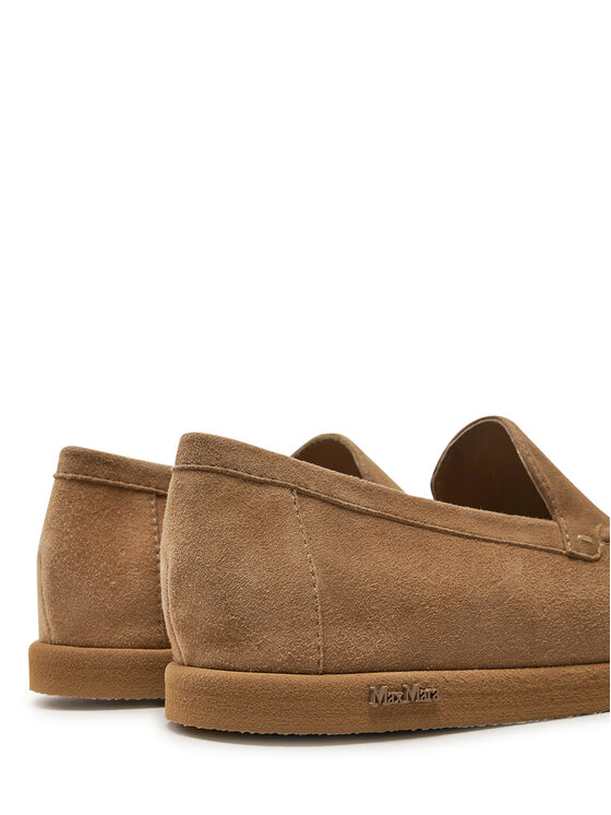 Max Mara Mokasyny Max Mara Softloafers 2424526311600 Beżowy