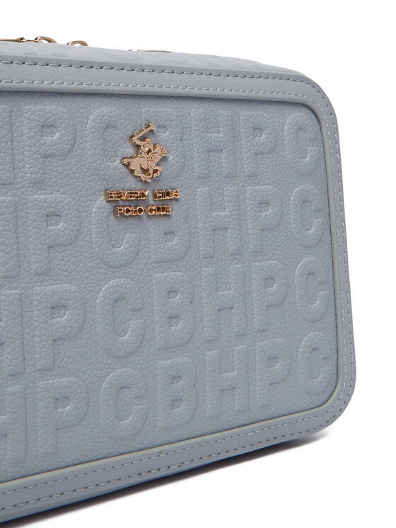 Beverly Hills Polo Club Torebka Beverly Hills Polo Club EO-BHPC-S-001-09 Niebieski jasny