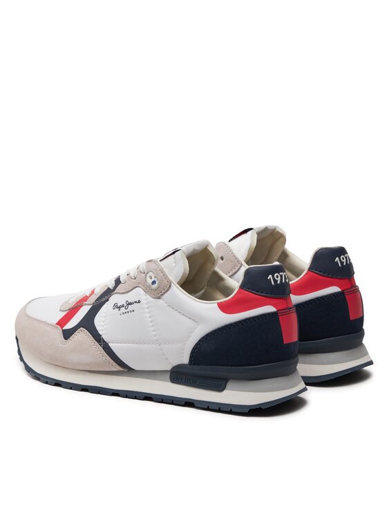 Pepe Jeans Laisvalaikio batai Pepe Jeans Brit Road M PMS40007 Balta
