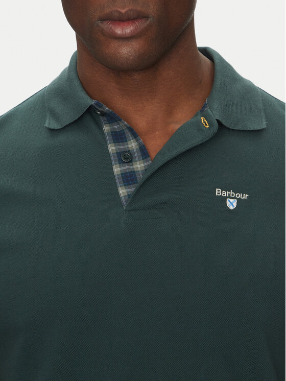 Barbour Barbour Поло Tartan MML0012GN89 Зелений Regular Fit