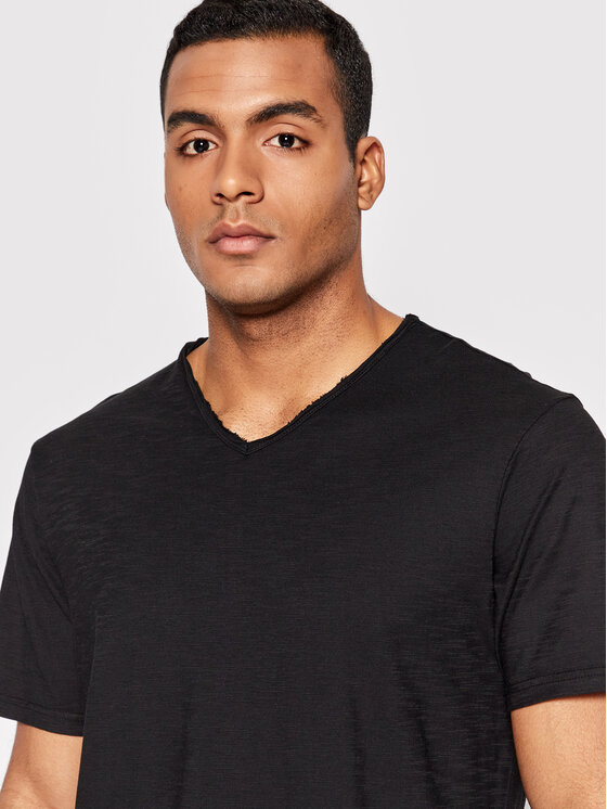 United Colors Of Benetton United Colors Of Benetton T-Shirt 3JE1J4264 Μαύρο Regular Fit