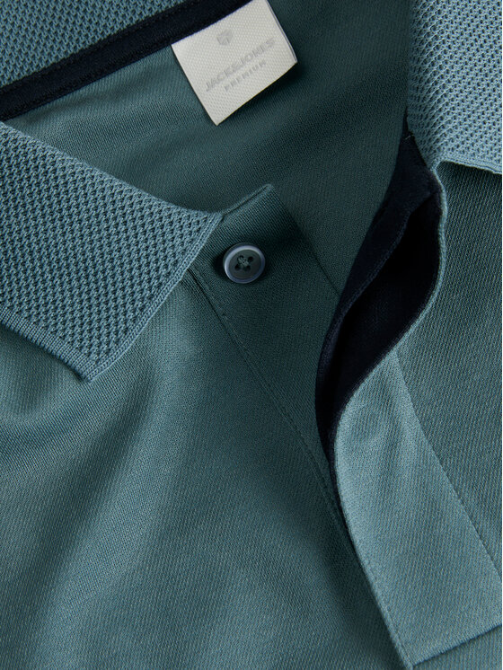 Jack & Jones Jack & Jones Polo majica Crodney 12259645 Modra Regular Fit