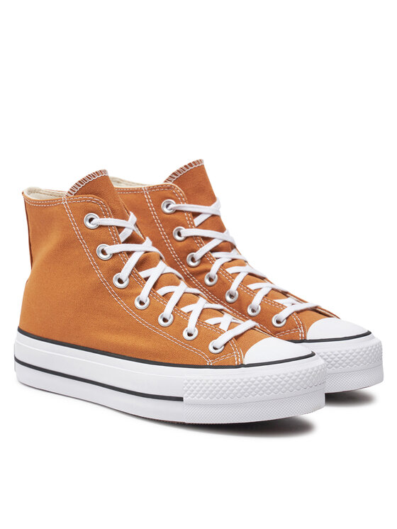 Converse Bambas Converse Chuck Taylor All Star Lift Platform Hi A11537C Naranja