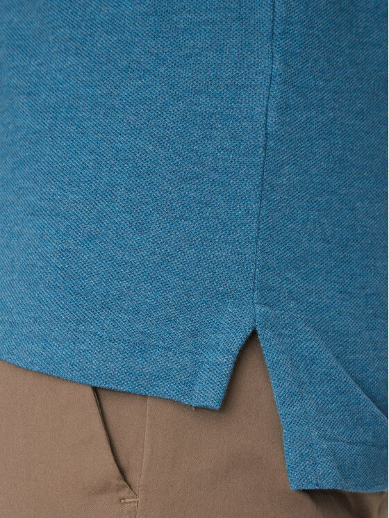 Polo Ralph Lauren Polo Ralph Lauren Поло 710536856412 Блакитний Slim Fit