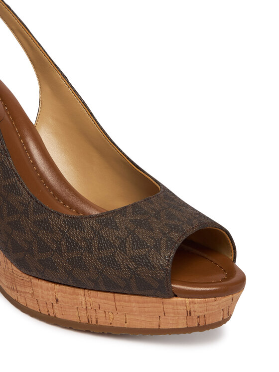 MICHAEL Michael Kors Basutės MICHAEL Michael Kors Rosie Wedge 40S6RSHS1B Ruda