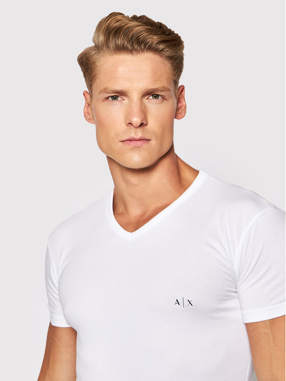 Armani Exchange Armani Exchange Комплект футболок 956004 CC282 04710 Білий Regular Fit