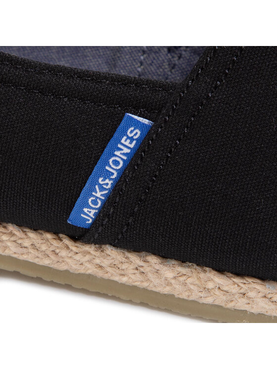 Jack & Jones Еспадрили Jack & Jones Jfwespadrille Canvas 12169384 Черен