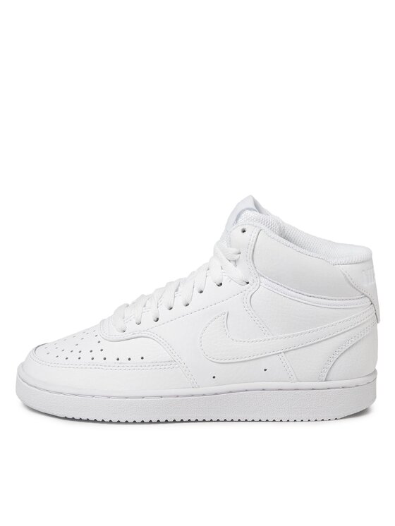 Nike Sneakersy Nike Court Vision Mid CD5436 100 Biela