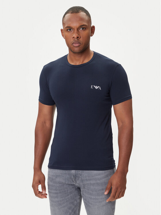 Emporio Armani Underwear Emporio Armani Underwear Комплект футболок EM001849 AF14131 MB143 Cиній Fitted Fit