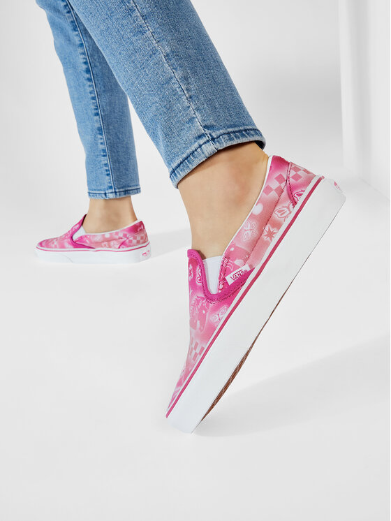 Vans Πάνινα παπούτσια Vans Classic Slip-On VN0A33TB42W1 Ροζ