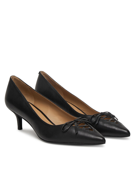 LAUREN RALPH LAUREN Czółenka LAUREN RALPH LAUREN 802P06371001 Czarny