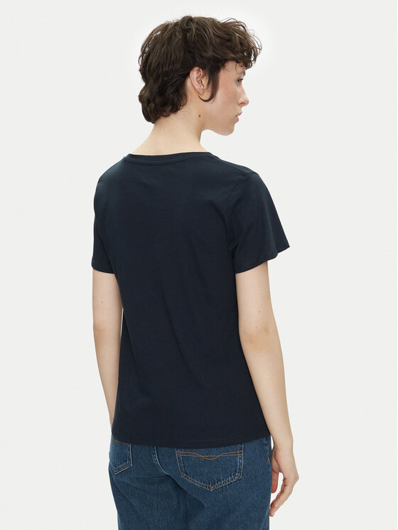 Pepe Jeans Pepe Jeans Футболка Macy PL506051 Cиній Regular Fit