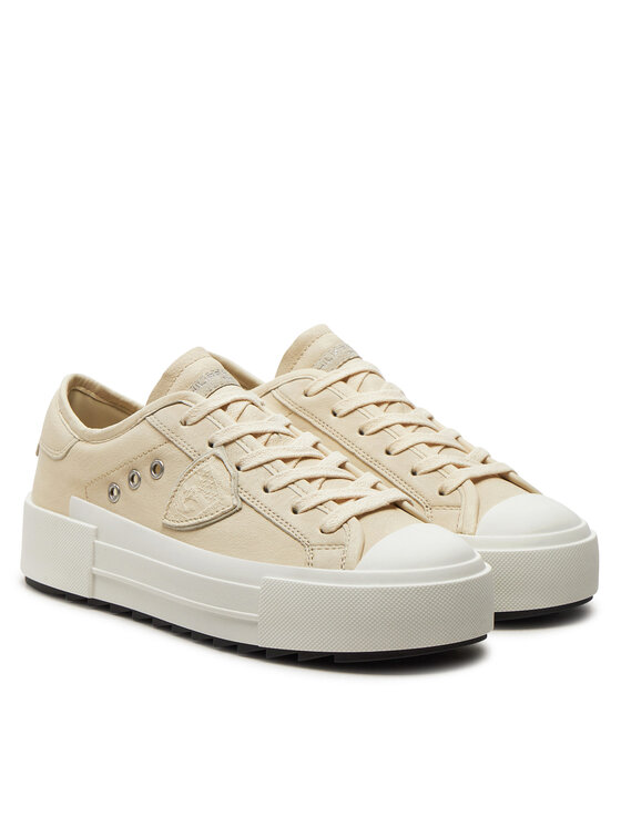 Philippe Model Tenisice Philippe Model West PDLD W002 Écru