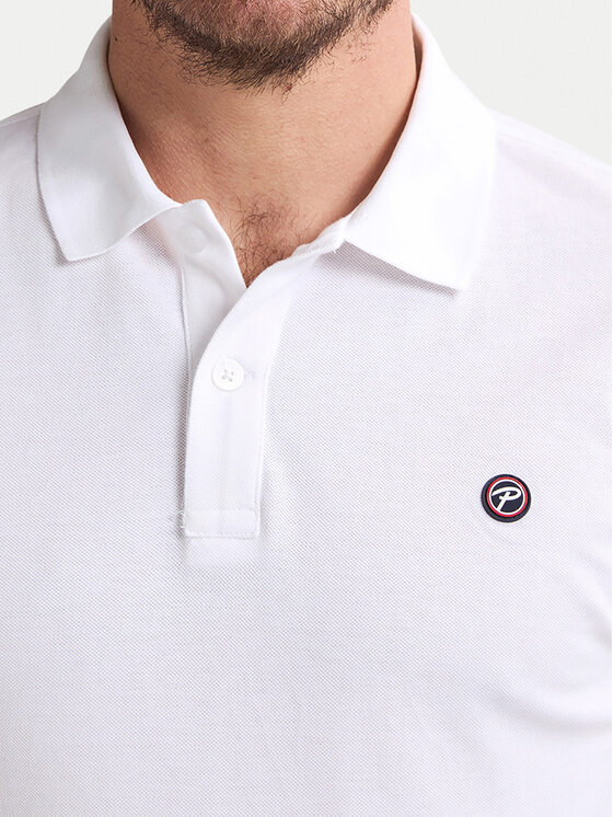 Petrol Industries Petrol Industries Polo M-ROS-POL002 Blanco Regular Fit