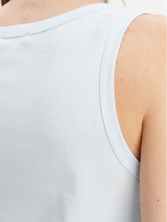 United Colors Of Benetton United Colors Of Benetton Top 3GA2DH010 Celeste Slim Fit