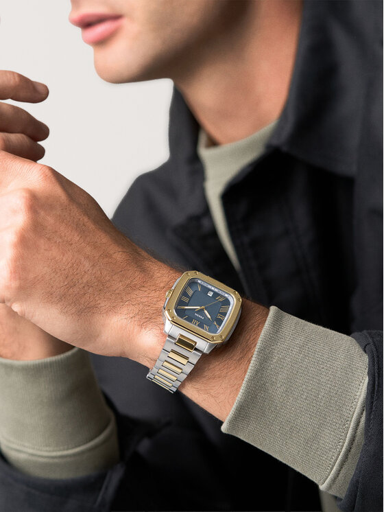 Fossil Годинник Fossil Crosby FS6161 Золотий
