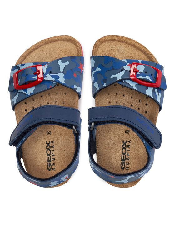 Geox Сандали Geox B Sandal Chalki Boy B922QA 00454 C0735 M Тъмносин