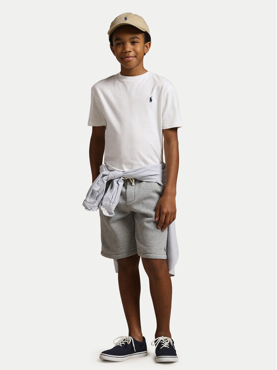 Polo Ralph Lauren Polo Ralph Lauren Marškinėliai Ss Cn 323832904035 Balta Regular Fit