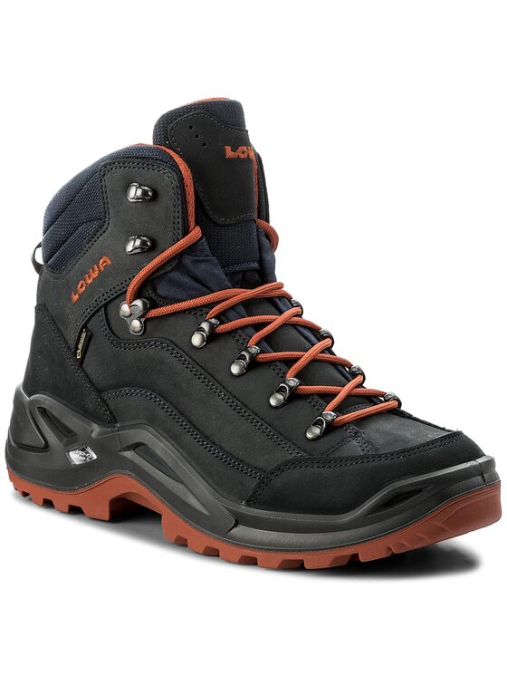 Lowa Trekking čevlji Lowa Renegade Gtx Mid GORE-TEX 310945 Mornarsko modra