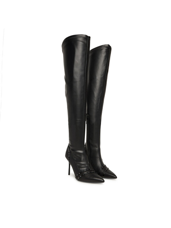 KARL LAGERFELD Ботуши KARL LAGERFELD KL30987 Черен
