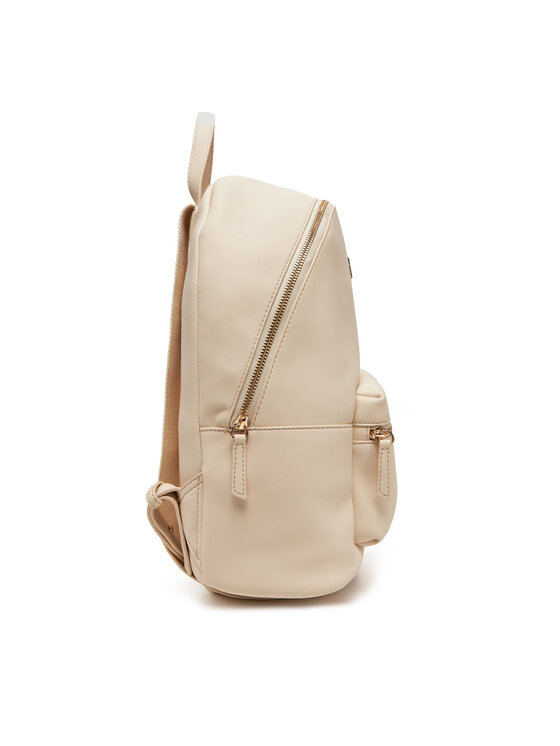 Tommy Hilfiger Mugursoma Tommy Hilfiger Th Logotape Backpack AW0AW17163 Écru