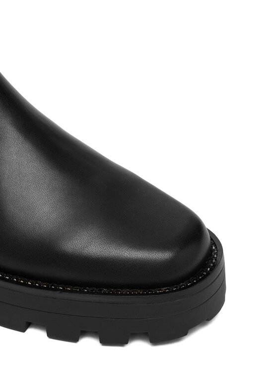 DKNY Jātnieku stila puszābaki DKNY Shelah K4534178 Melns