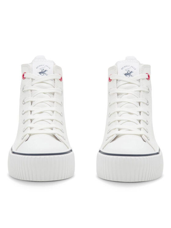 Beverly Hills Polo Club Plátenky Beverly Hills Polo Club BHPC026M Biela