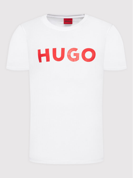 HUGO Hugo Футболка Dulivio 50467556 Білий Regular Fit