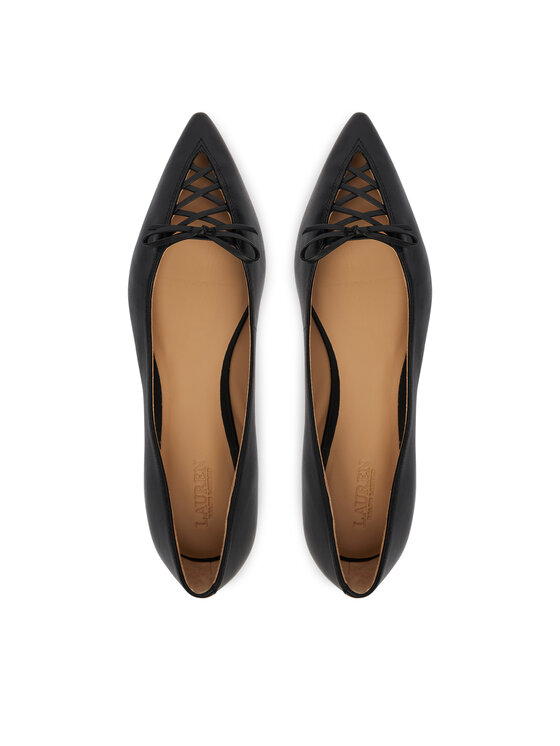 LAUREN RALPH LAUREN Balerīnas LAUREN RALPH LAUREN 802P06376002 Melns