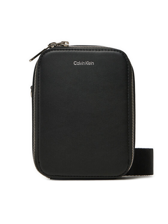 Calvin Klein Мъжка чантичка Calvin Klein Ck Sleek Reporter Xs K50K512747 Черен