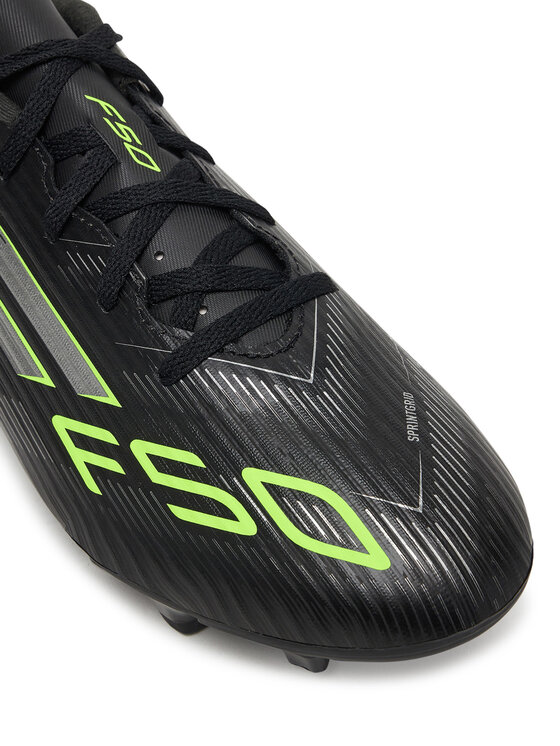adidas Futbalové topánky adidas F50 Club Firm/Multi-Ground Boots JI0047 Čierna