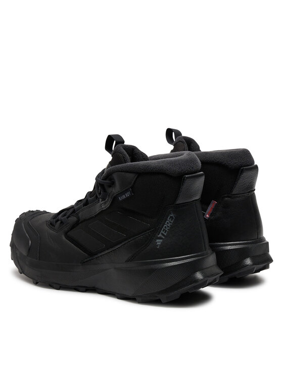 adidas Трекінгові черевики adidas Terrex Winter Boot Mid Leather ID2859 Чорний