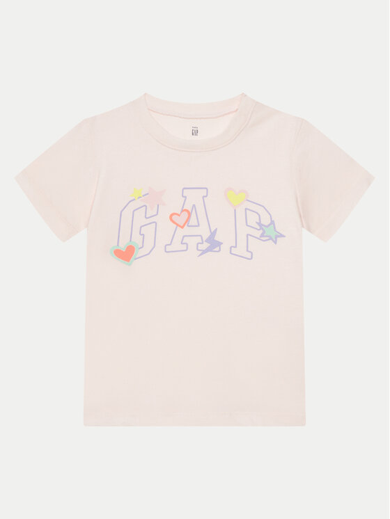 Gap Gap Футболка 710283-04 Рожевий Regular Fit