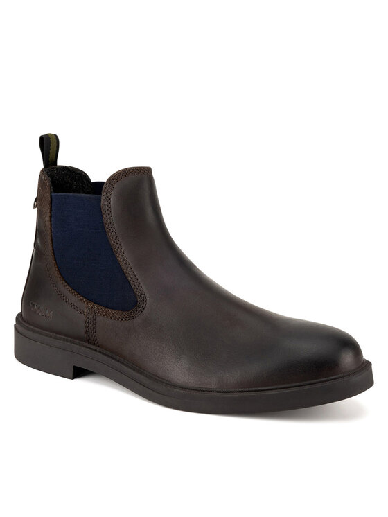 MEXX Členková obuv s elastickým prvkom MEXX BOSS-01 MI08 Hnedá